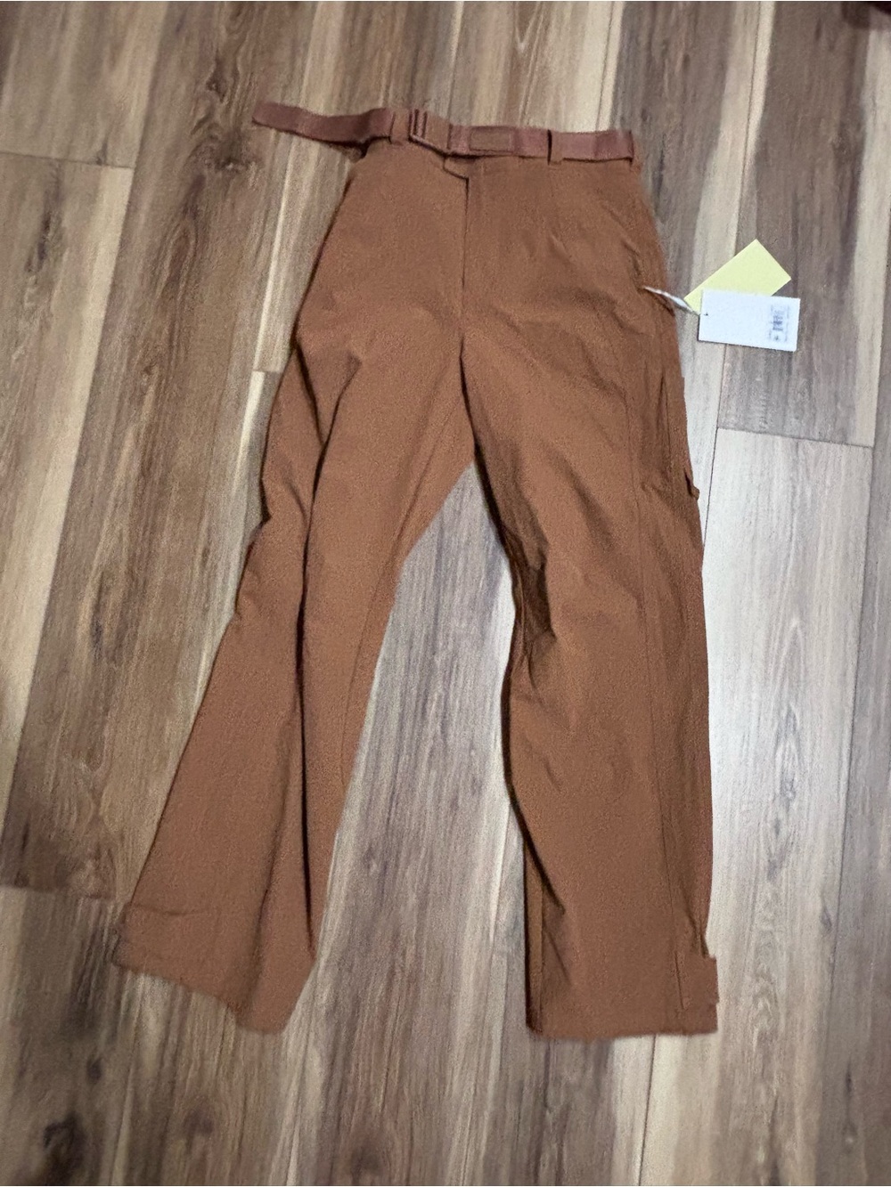 Halfdays Bastille UPF 50+ Trail Pant with Belt in Nuthatch Brown Size S